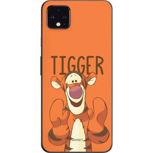 Disney Winnie the Pooh Tigget Portrait Google Pixel 4 XL Skin